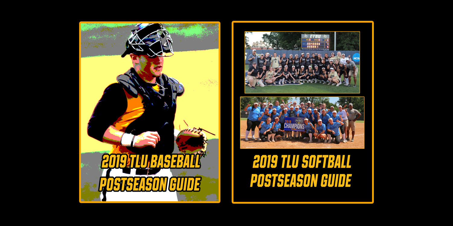 TLU Postseason Guides for Baseball, Softball now online