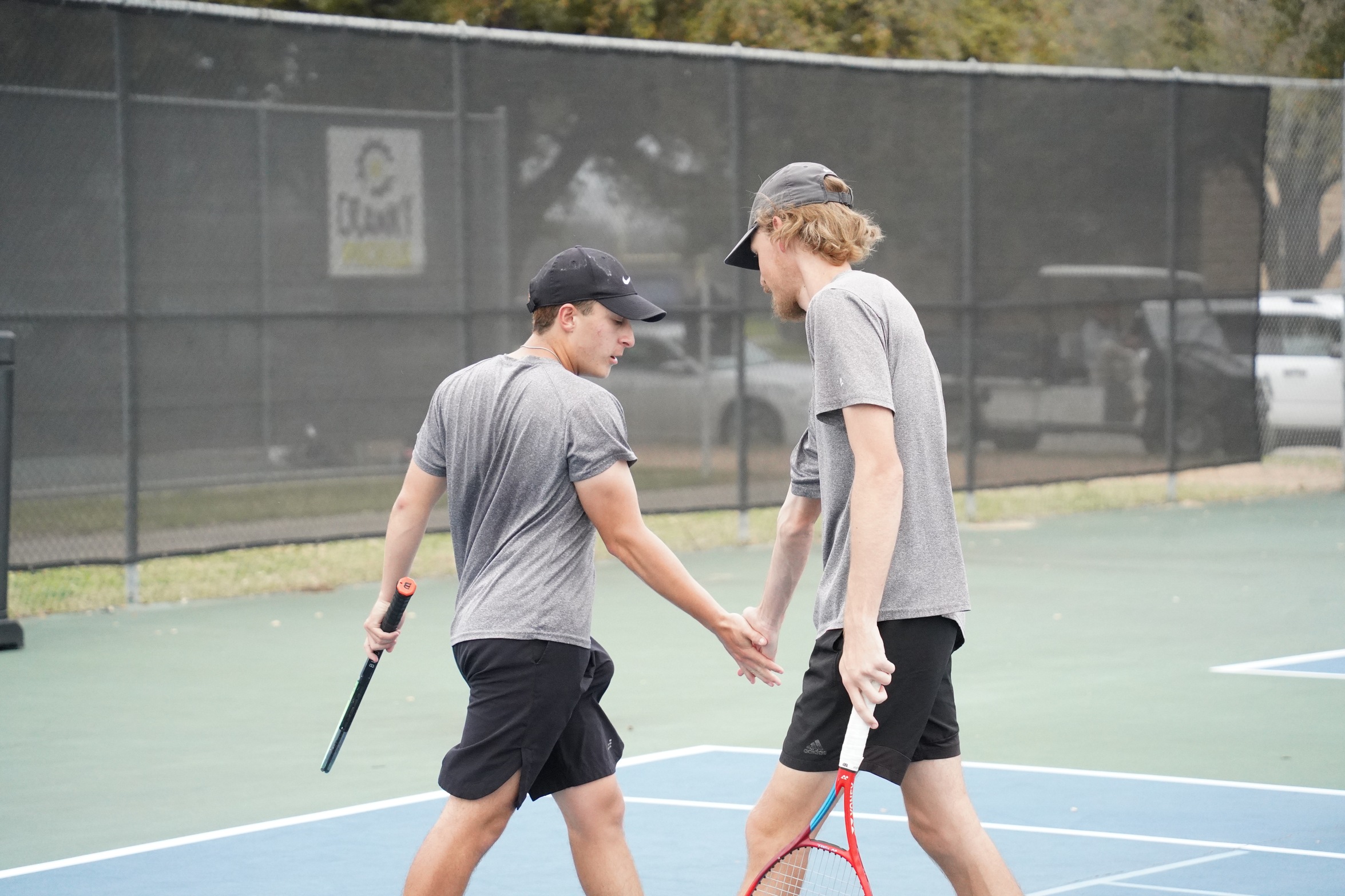 Xavier Cristan (left) and Jackson Leslie (right) (photo by Bryce Hayes)