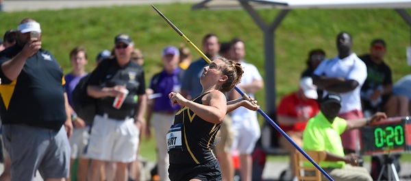 Tia Hart concludes national championship experience in javelin