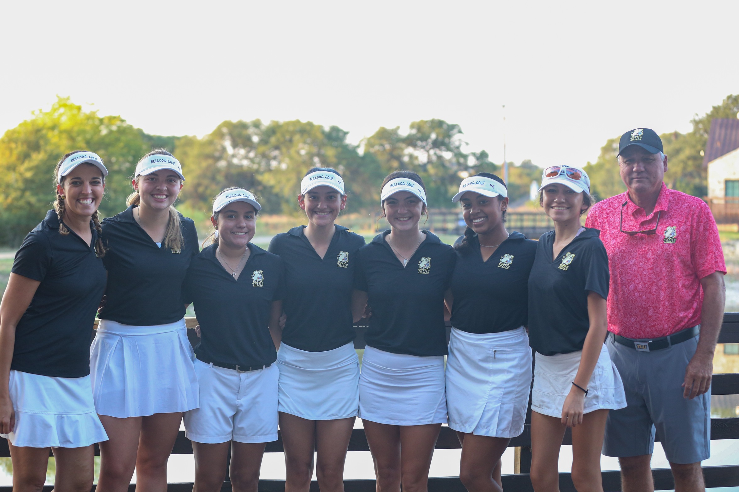 2022-23 TLU Women's Golf team (photo by Bryce Hayes)
