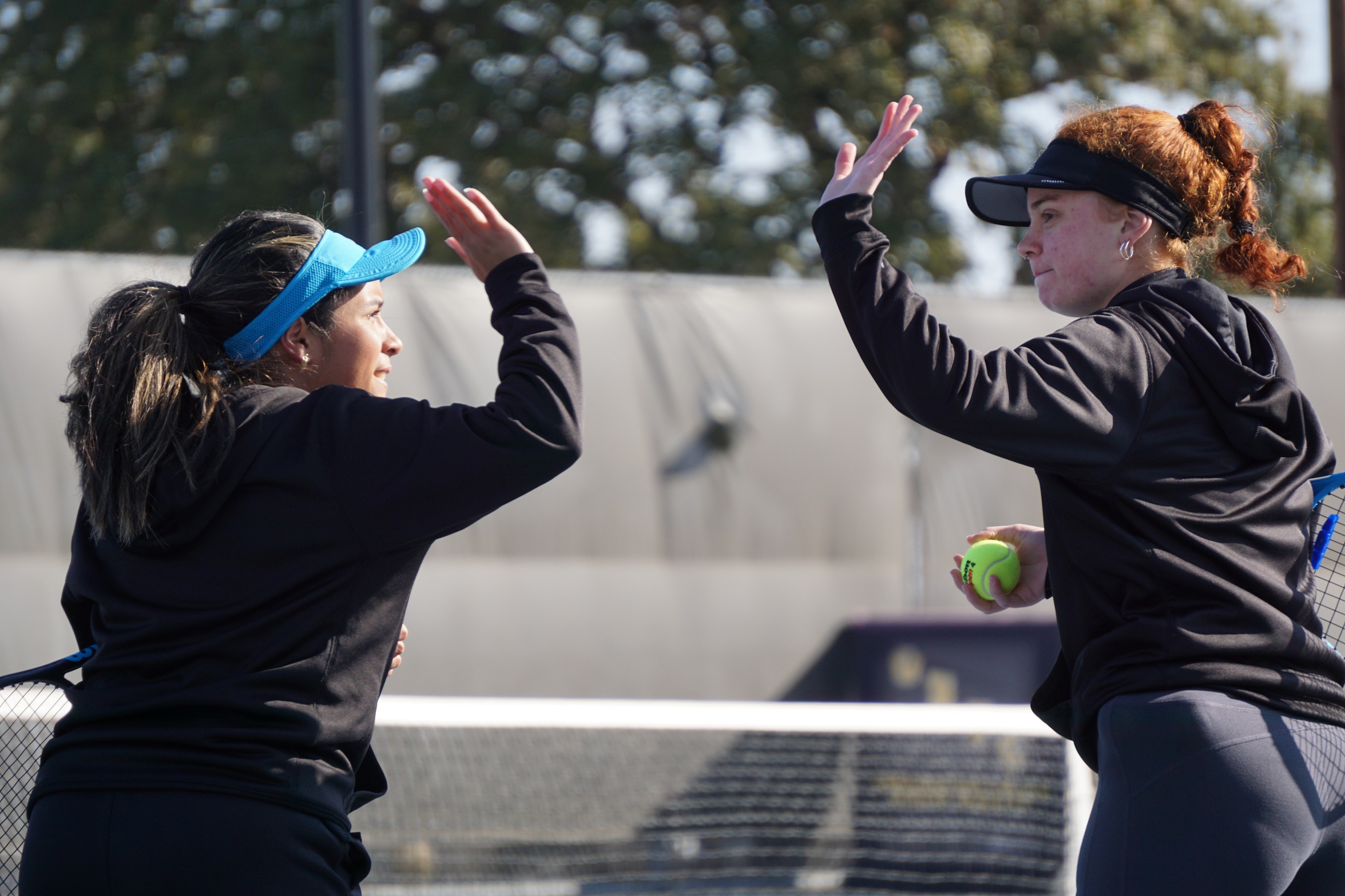 TLU Women's Tennis v. McMurry | 2/27/22 | All photos by Jade Olivo